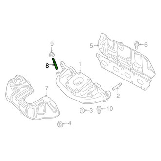 Dodge OE - Exhaust Manifold Heat Shield Bolt