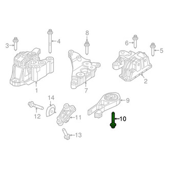 Mopar® - Automatic Transmission Mount Bolt