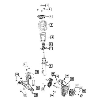 Mopar® - Hex Drive Nut