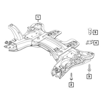 Jeep OE - Rear Suspension Crossmember Bolt