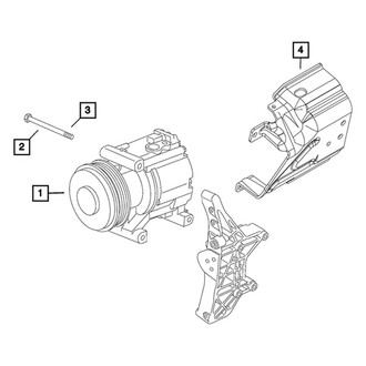 Mopar® - A/C Compressor Bracket