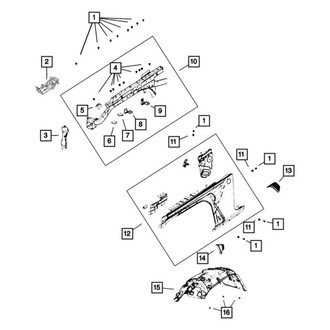 Jeep OE - Fender Bolt