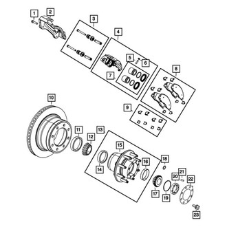 Mopar® - Wheel Hub Bolt