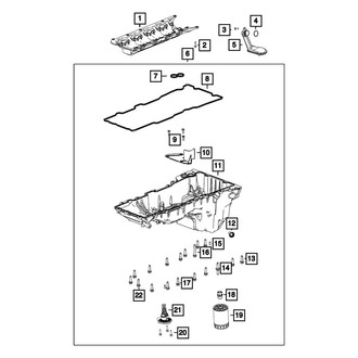 Mopar® - Hex Flange Head Bolt