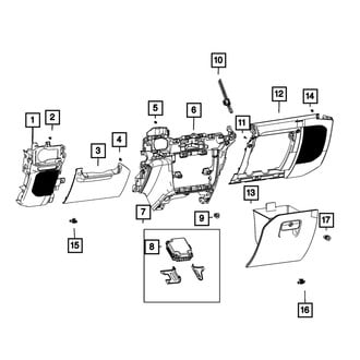 Mopar® - Snap In Nut