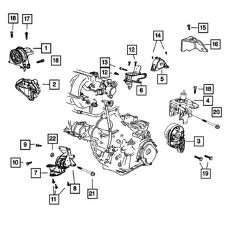 Mopar® - Hex Head Bolt