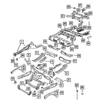 Mopar® - Hex Flange Head Bolt
