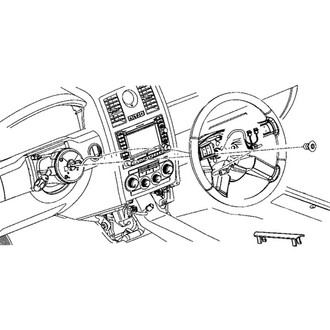 Dodge OE - Right Steering Wheel Back Cover