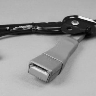 Mopar® 0ZV861L5AH - Front Right Seat Belt Buckle Assembly