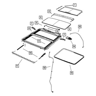 Ram OE - Sunroof Cover