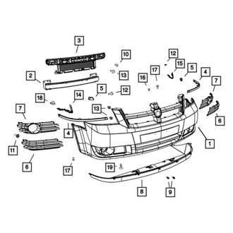 Mopar® - Front Bumper Cover