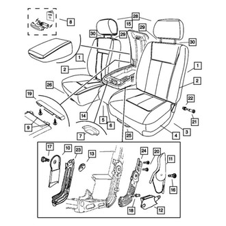 Mopar® - Front Headrest