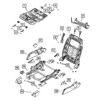 Mopar® - Headrest Sleeve