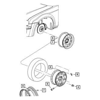 Chrysler OE - Wheel