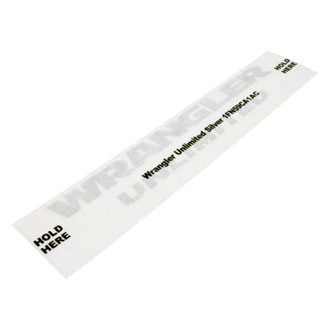 Mopar® - Wrangler Unlimited Silver Body Decal