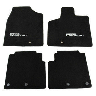 Mopar® - Premium Carpet 1st Row Black Floor Mats