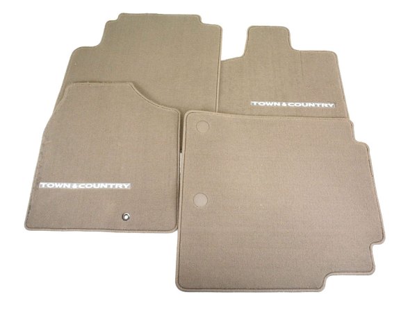 Mopar® - Premium Carpet Tan Floor Mat Set