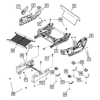 Mopar® - Passenger Outboard Shield