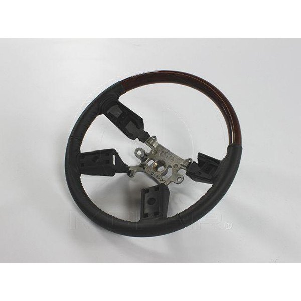 Mopar® - Gray Leather Steering Wheel