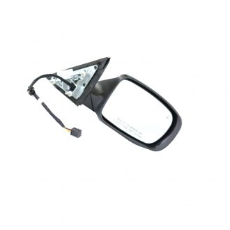TRQ Exterior Mirror Glass Power Manual Folding Passenger Side for Dodge Charger