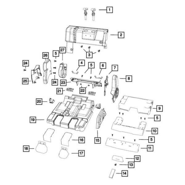 Mopar® - Recliner Shield