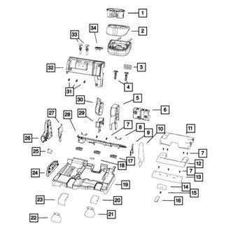 Mopar® - Seat Adjuster Shield