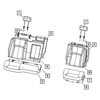 Mopar® - Headrest Sleeve