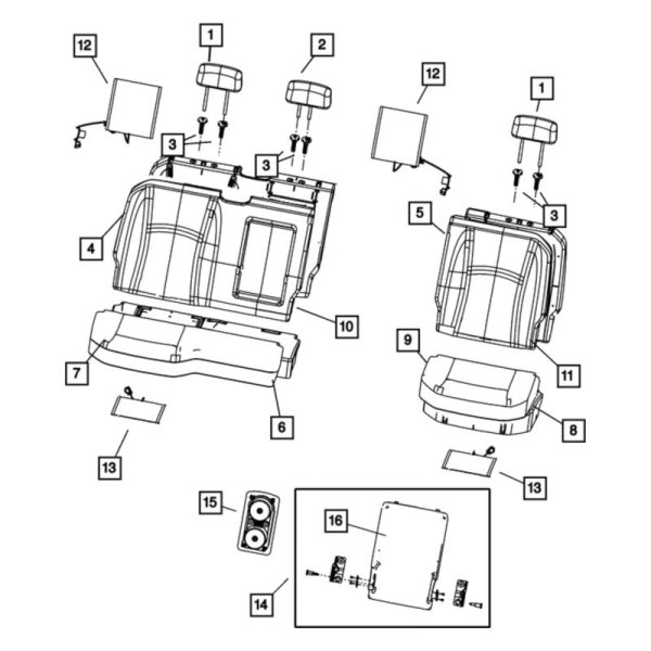 Mopar® - Overhead Console