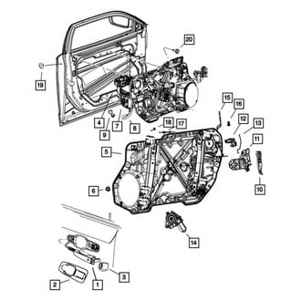 Mopar® - Exterior Door Handle Cover