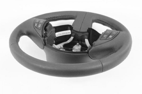 Mopar® - 3-Spoke Black Steering Wheel
