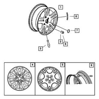 Mopar® - Alloy Factory Wheel