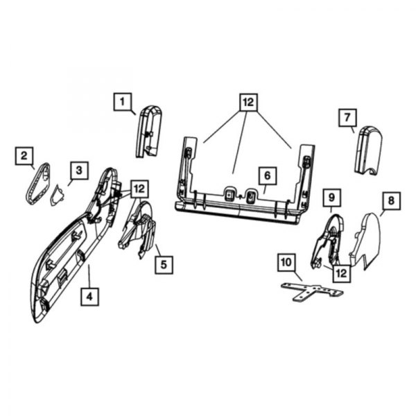 Mopar® - Frame Cover