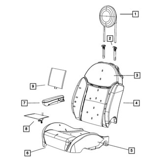 Mopar® - Seat Armrest