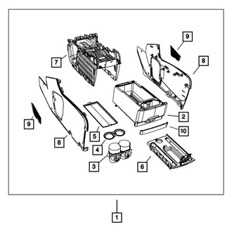 Mopar® - Storage Compartment Panel