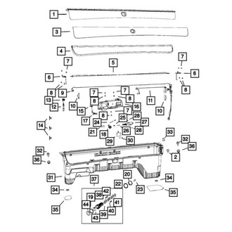 Mopar® - Trunk Lid Applique