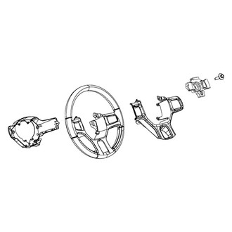 Mopar® - Steering Wheel Back Cover