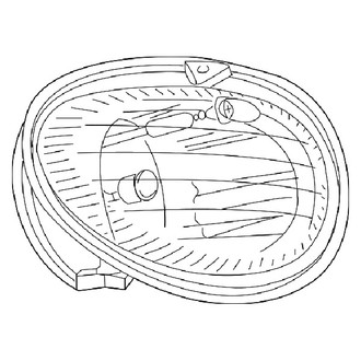 Mopar® - Passenger Side Replacement Fog Light