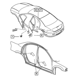 Mopar® - Air Bag Information Label