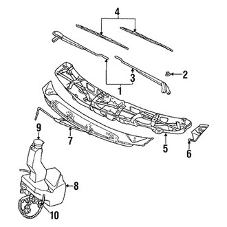 Mopar® - Windshield Washer Hose