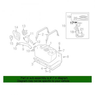 Mopar® - Rear Fuel Filter