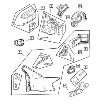 Mopar® - C-Pillar Reinforcement