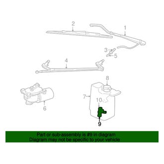 Mopar® - Windshield Washer Pump