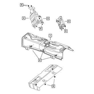 Mopar® - Turbocharger Heat Shield