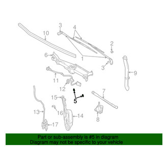 Mopar® - Windshield Washer Nozzle
