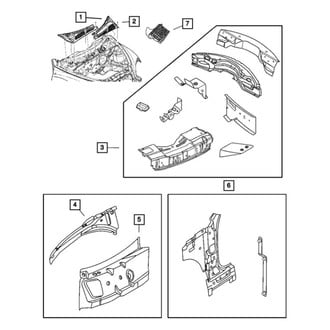 Mopar® - Body A-Pillar