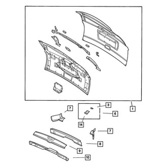 Mopar® - Liftgate Opening Reinforcement