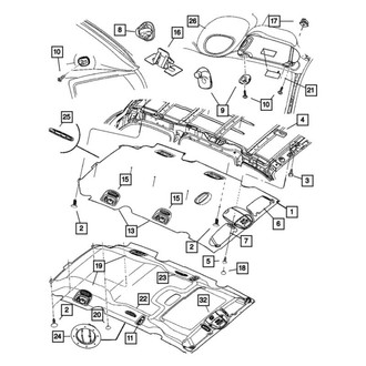 Mopar® - GPS Navigation System Bracket