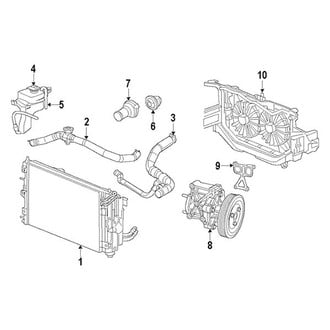 Mopar® - Engine Coolant Radiator Hose