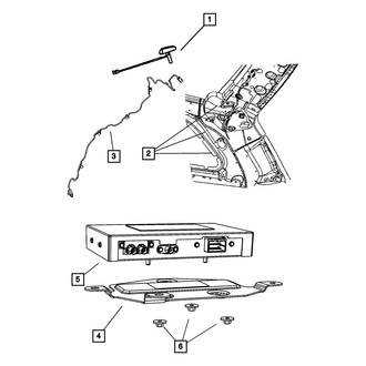 Mopar® - Satellite Radio Cable