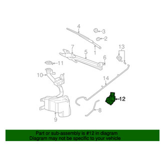 Mopar® - Windshield Washer Pump